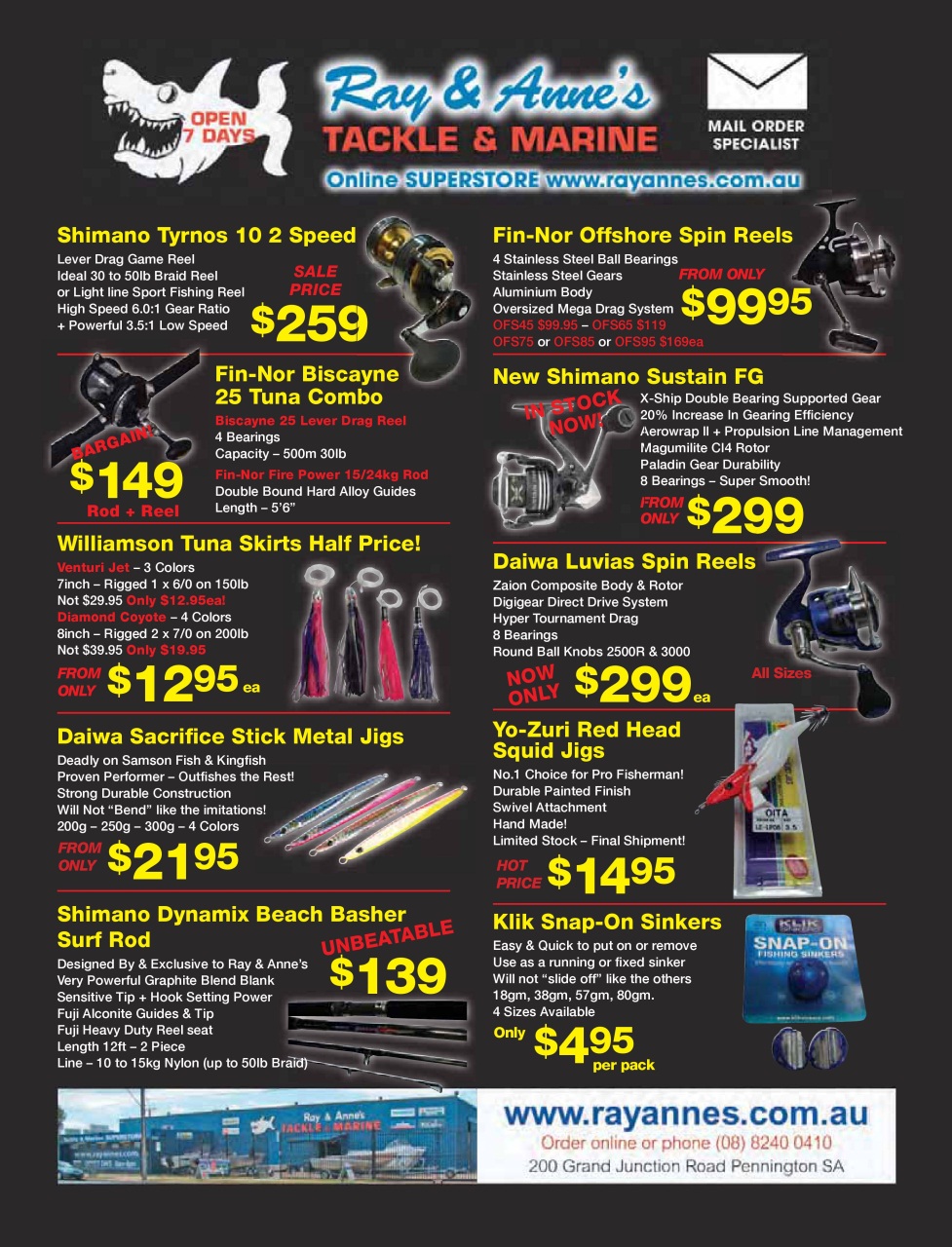 South Australian Angler Preview Pages