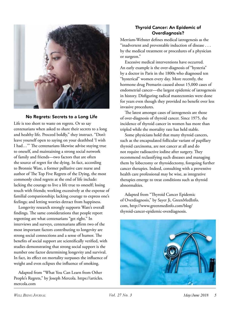 Well Being Journal Preview Pages