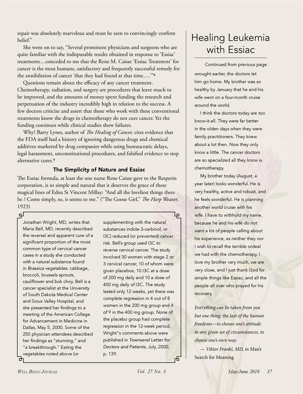 Well Being Journal Preview Pages