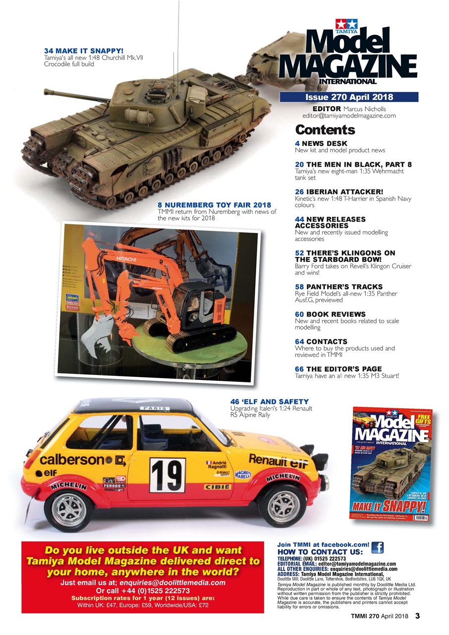Tamiya Model Magazine Preview Pages