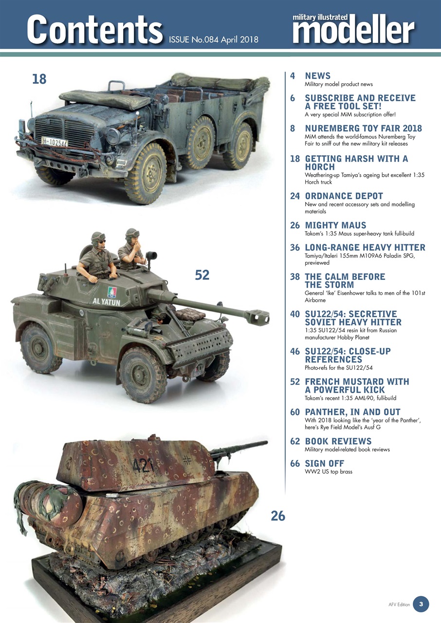 MIM: AFV Edition Preview Pages