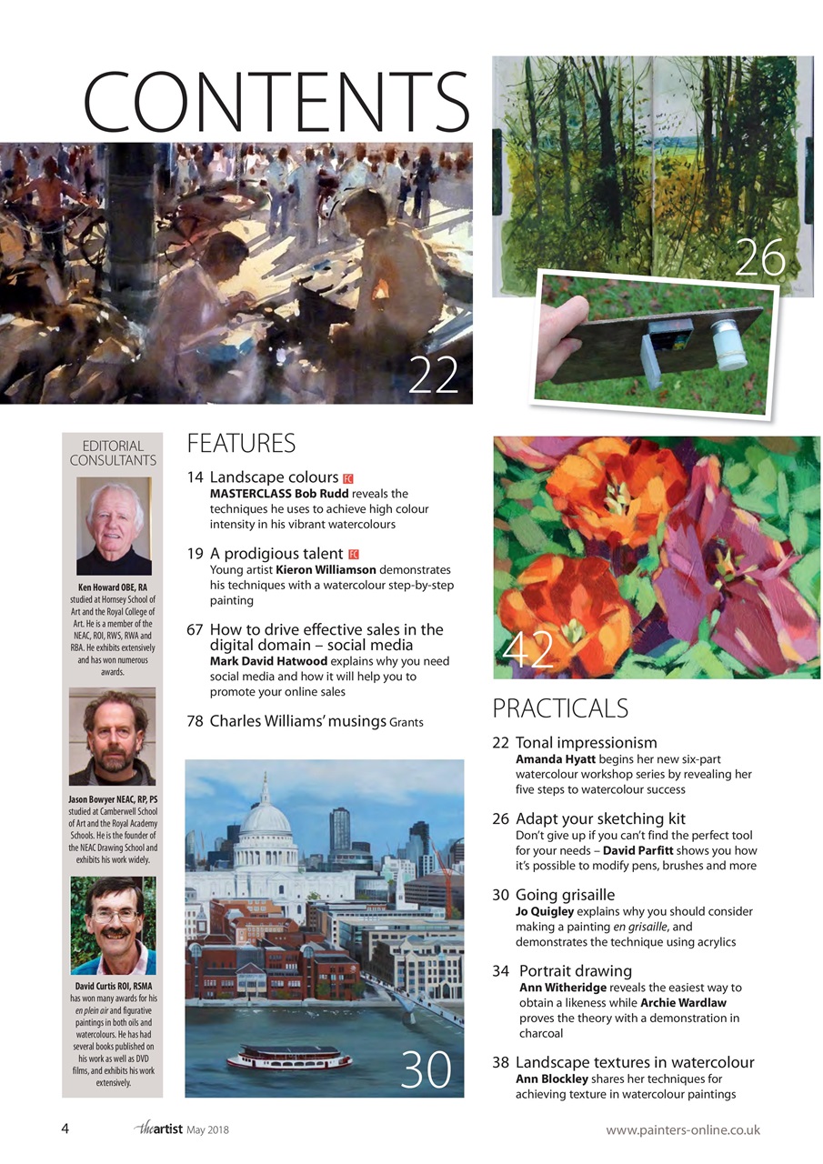 The Artist Preview Pages