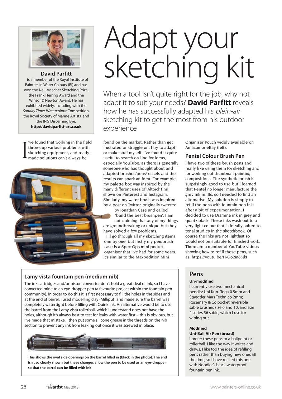 The Artist Preview Pages