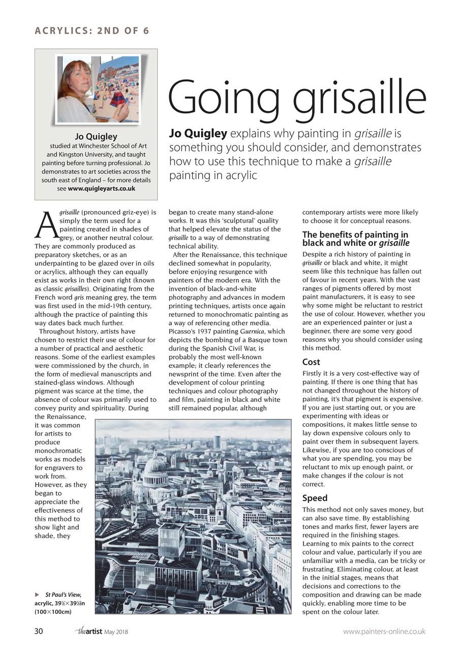 The Artist Preview Pages