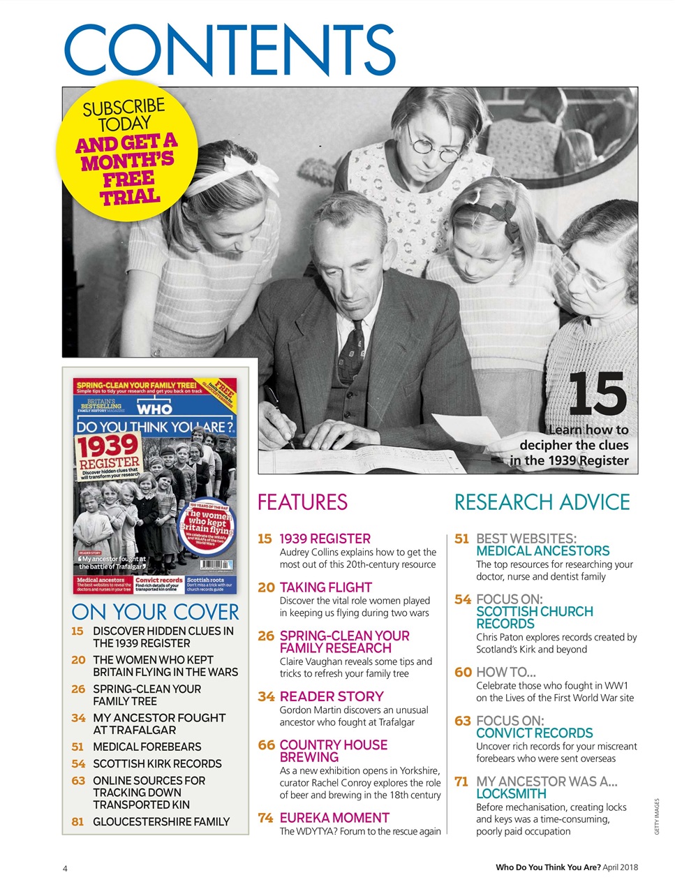 Who Do You Think You Are? Preview Pages