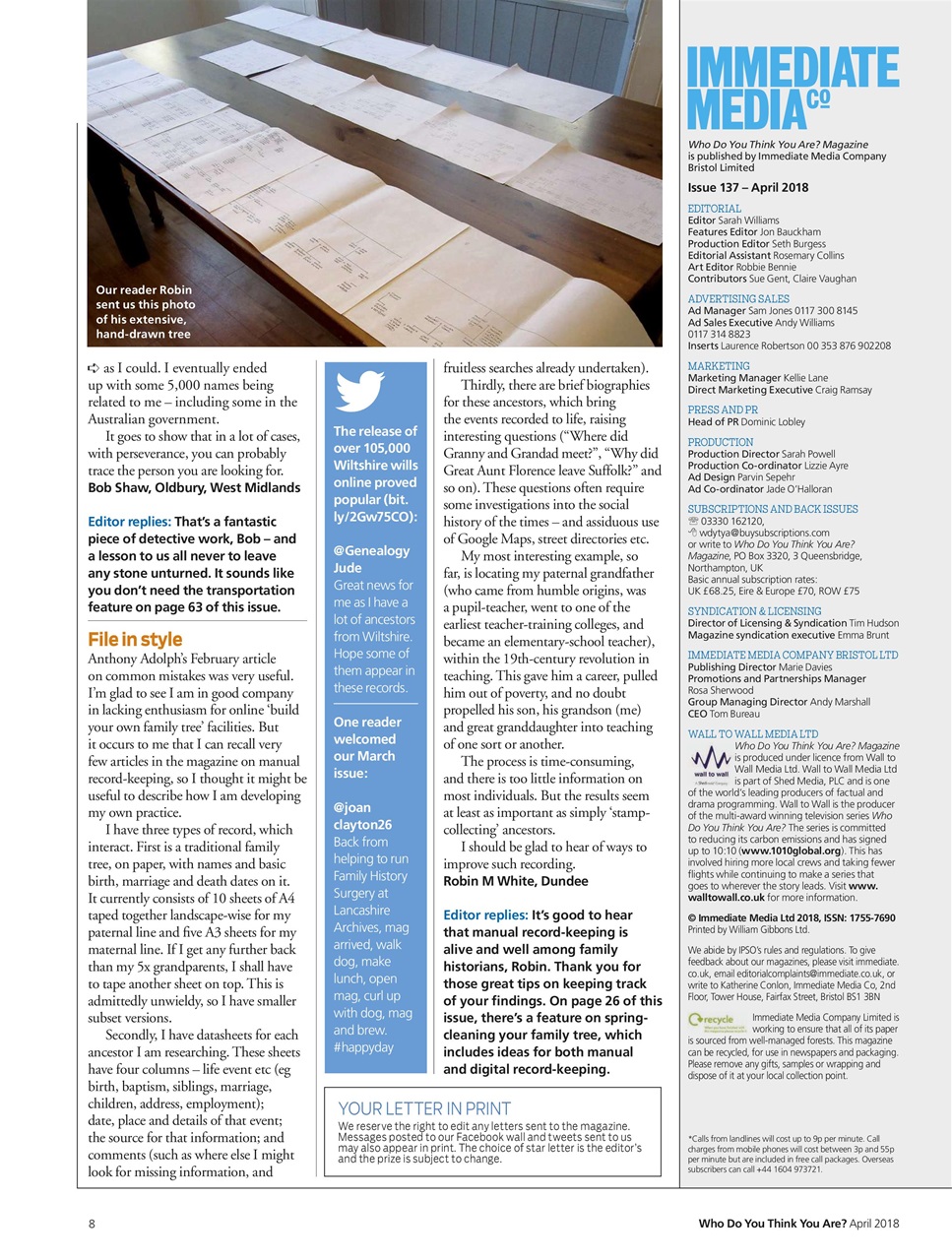 Who Do You Think You Are? Preview Pages