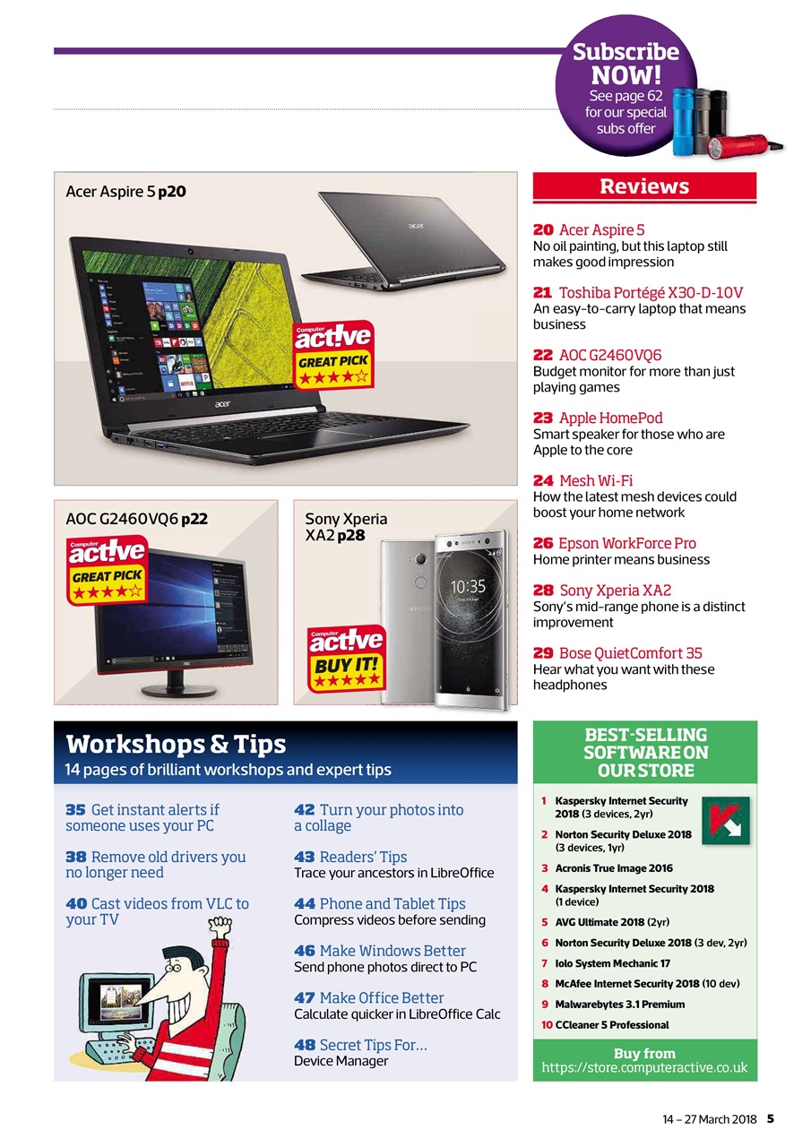 Computer Active Preview Pages