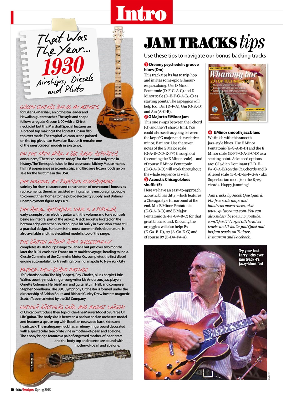 Guitar Techniques Preview Pages