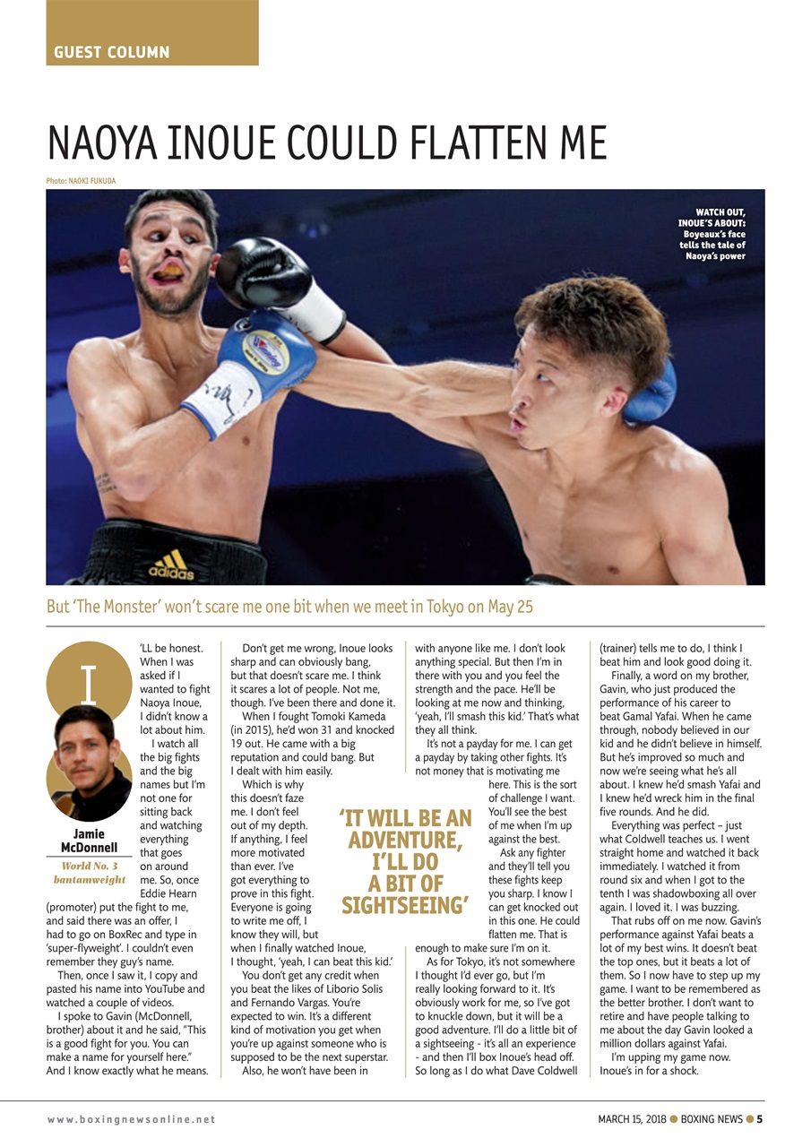 Boxing News Preview Pages