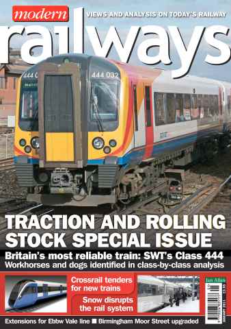 Modern Railways issue January 2011