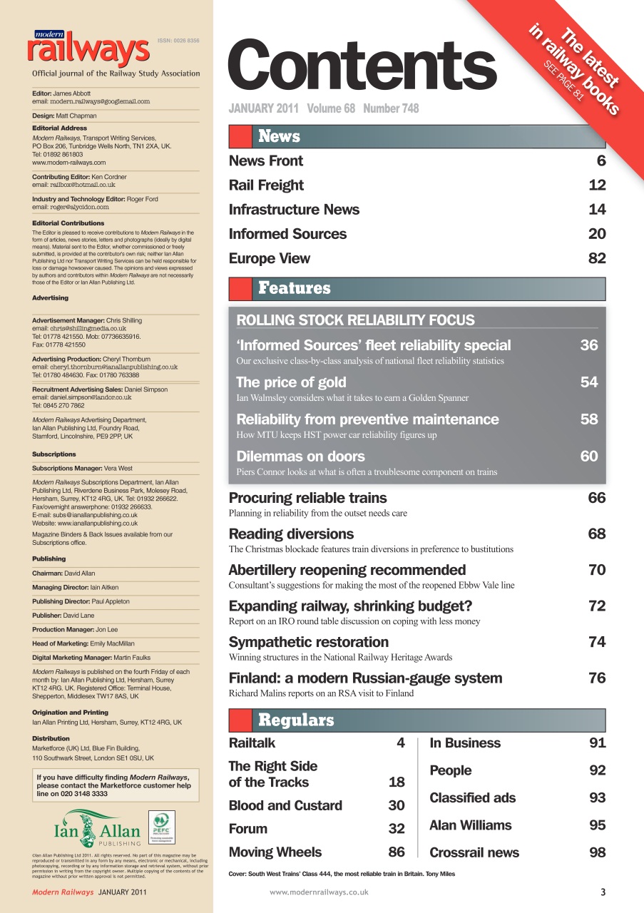 Modern Railways Preview Pages
