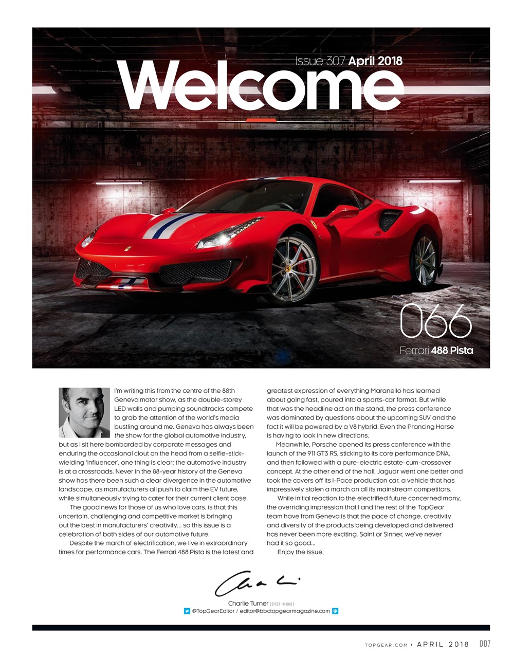 BBC Top Gear Magazine Preview Pages