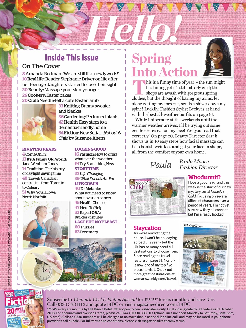 Woman's Weekly Preview Pages