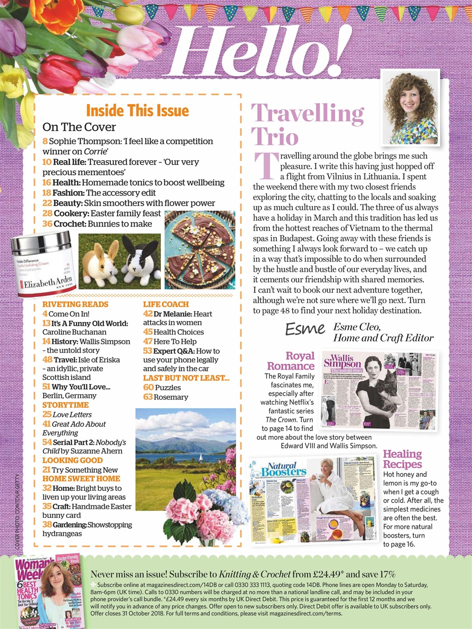 Woman's Weekly Preview Pages