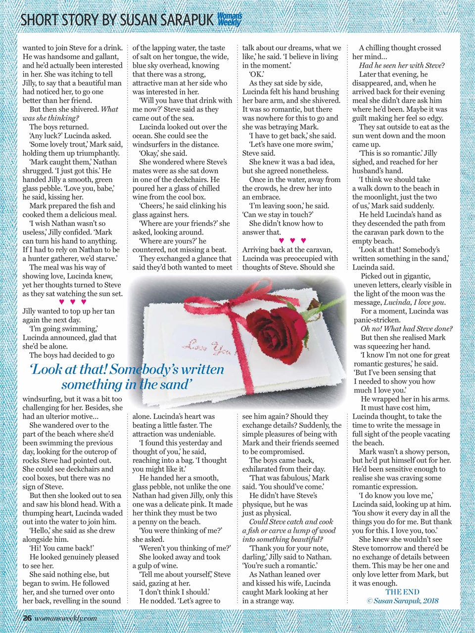 Woman's Weekly Preview Pages