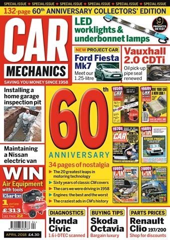 Car Mechanics issue April 2018