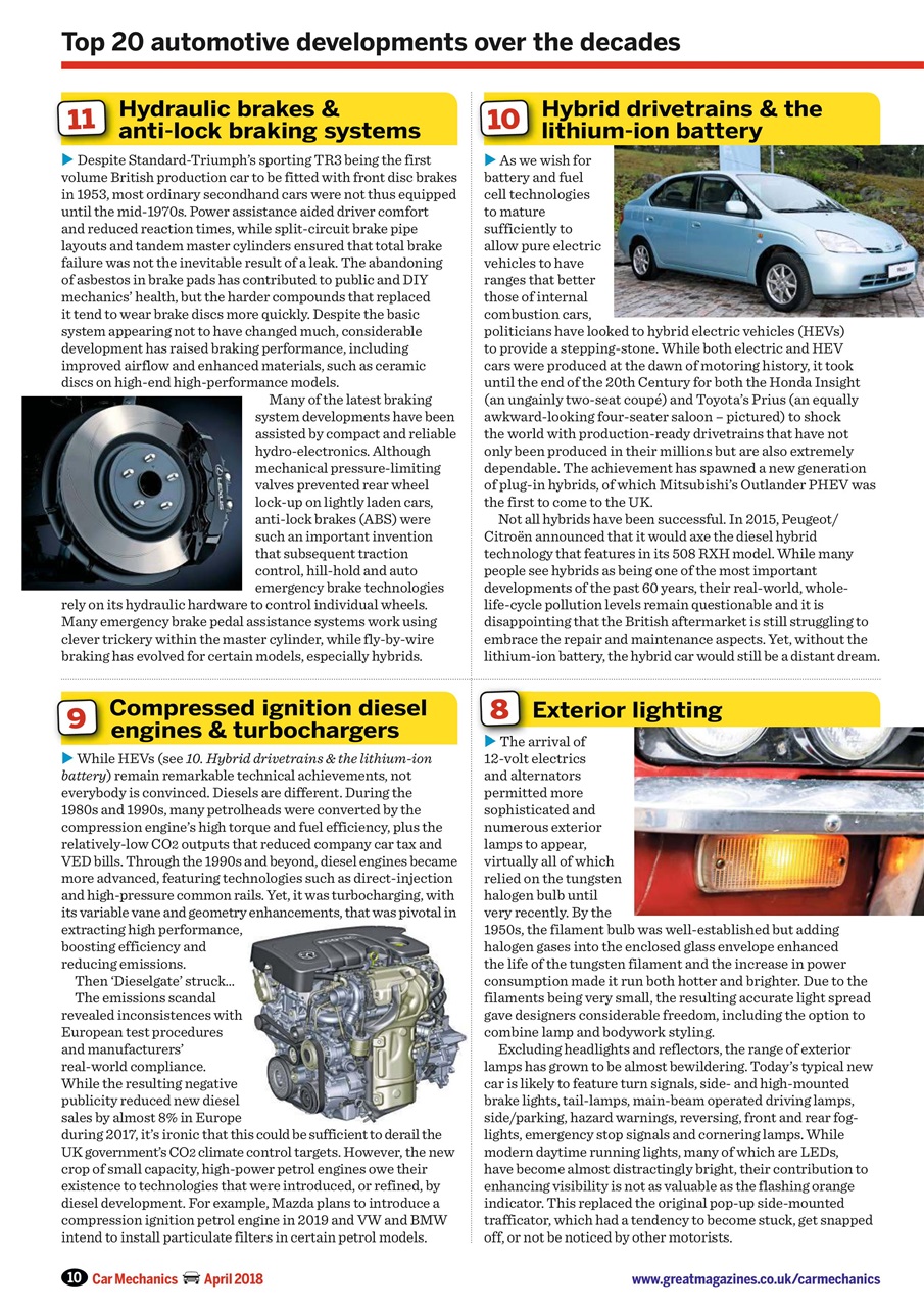 Car Mechanics Preview Pages