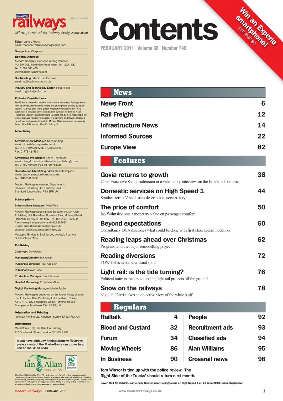Modern Railways Preview Pages