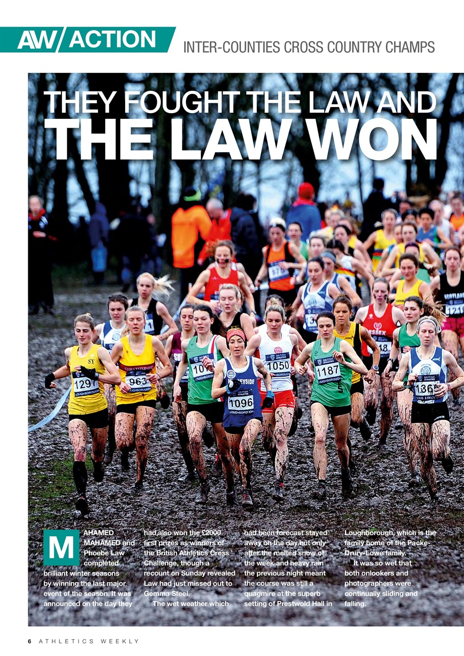 AW – Athletics Weekly Magazine Preview Pages