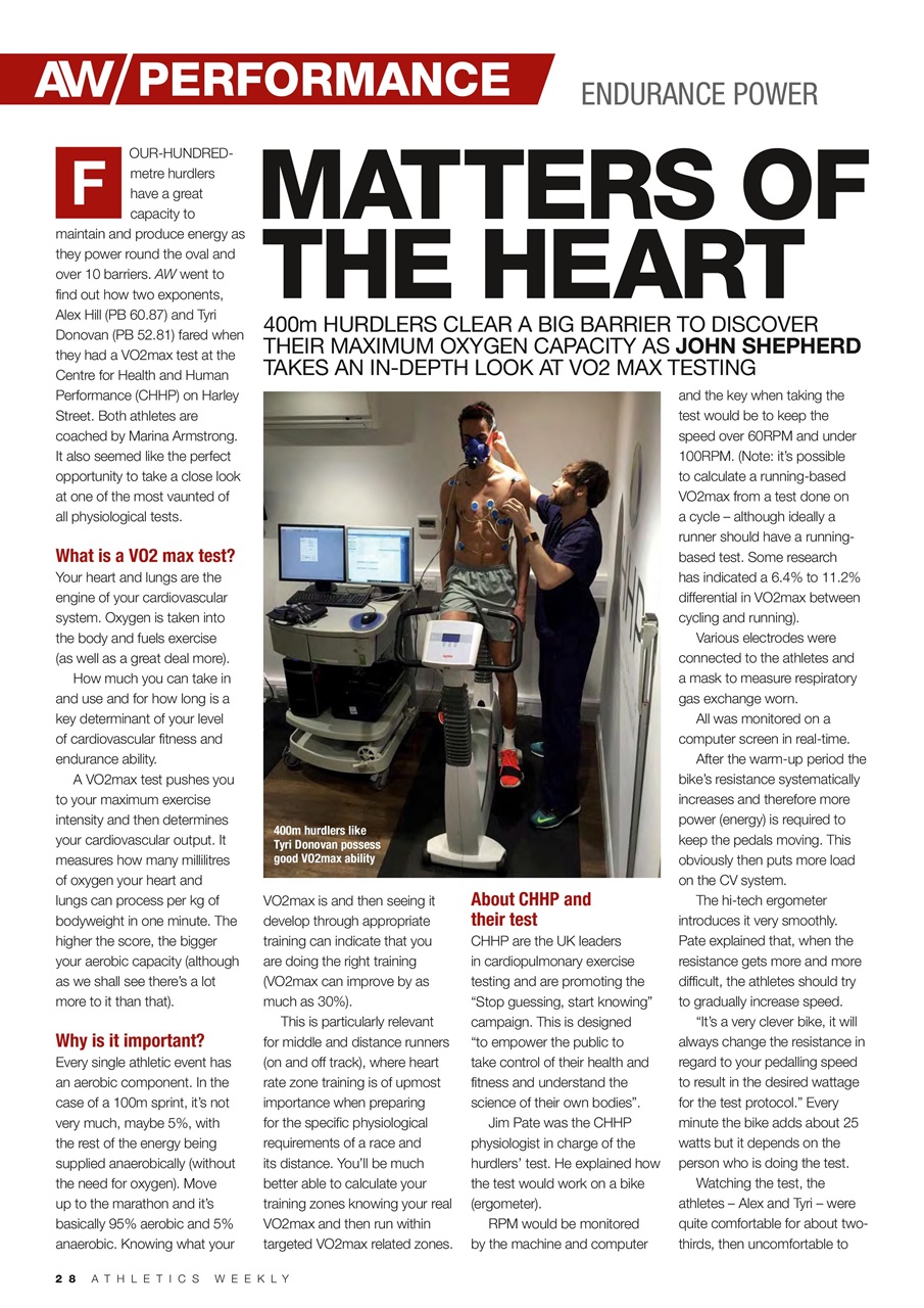 AW – Athletics Weekly Magazine Preview Pages