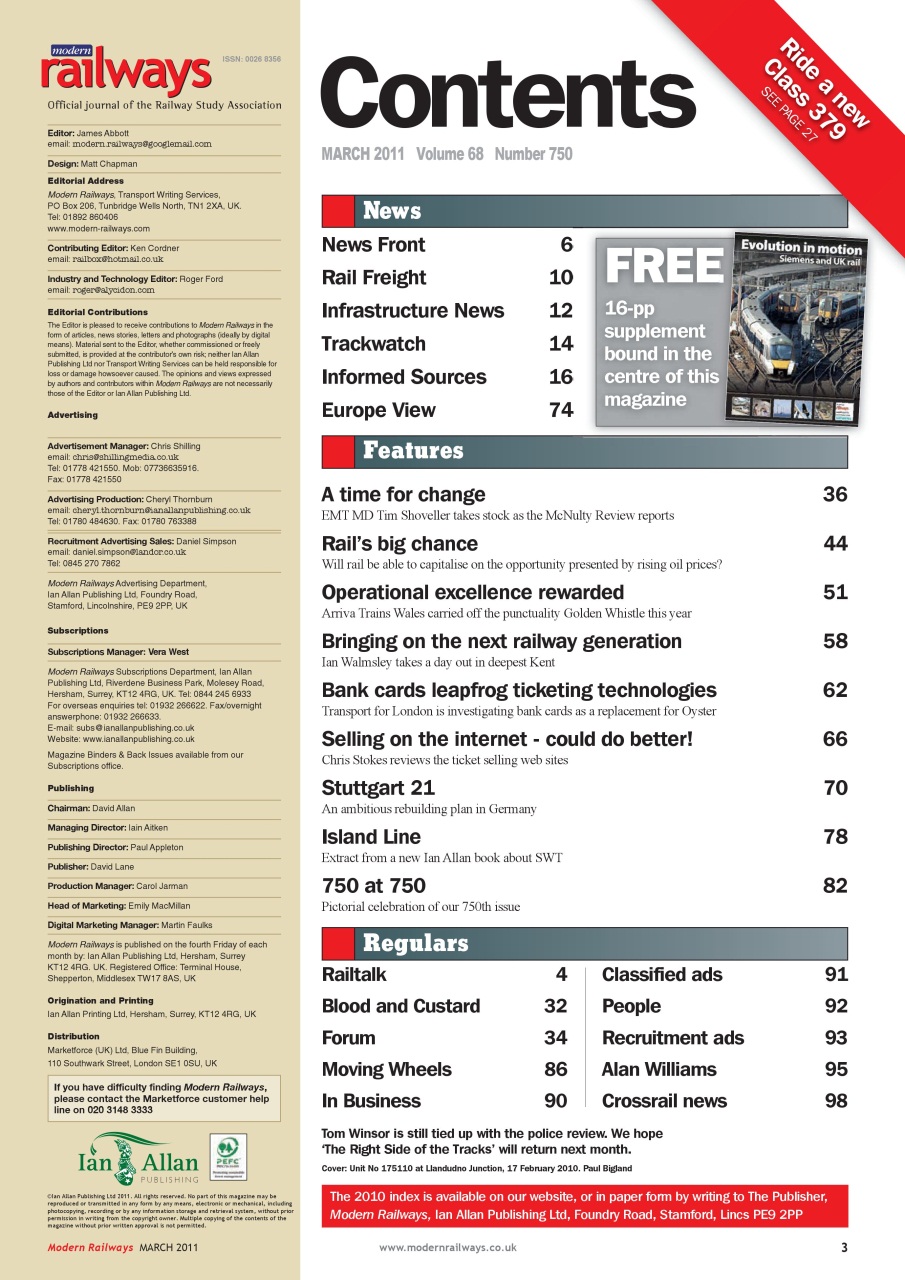 Modern Railways Preview Pages