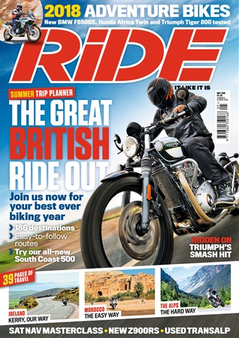 Ride issue May 2018