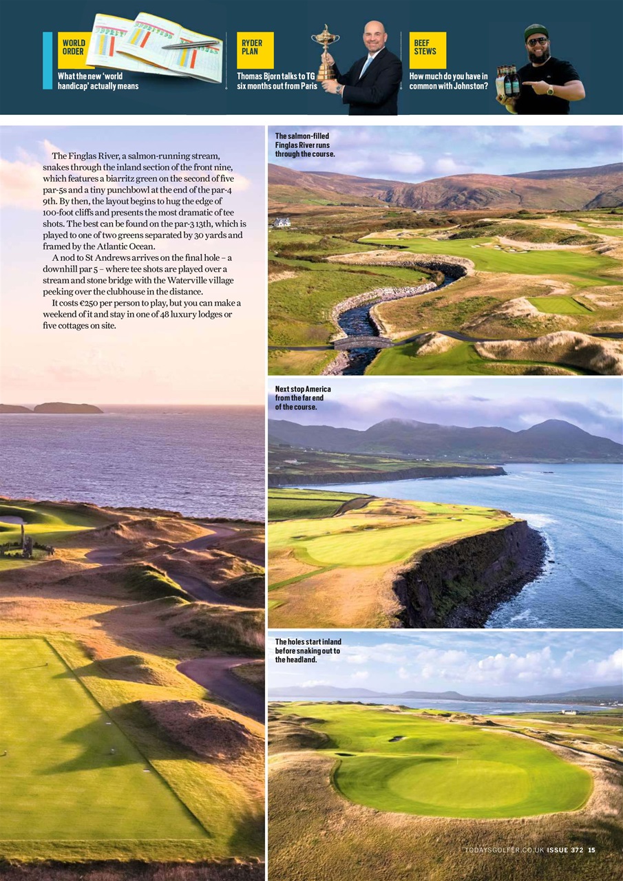 Today's Golfer Preview Pages