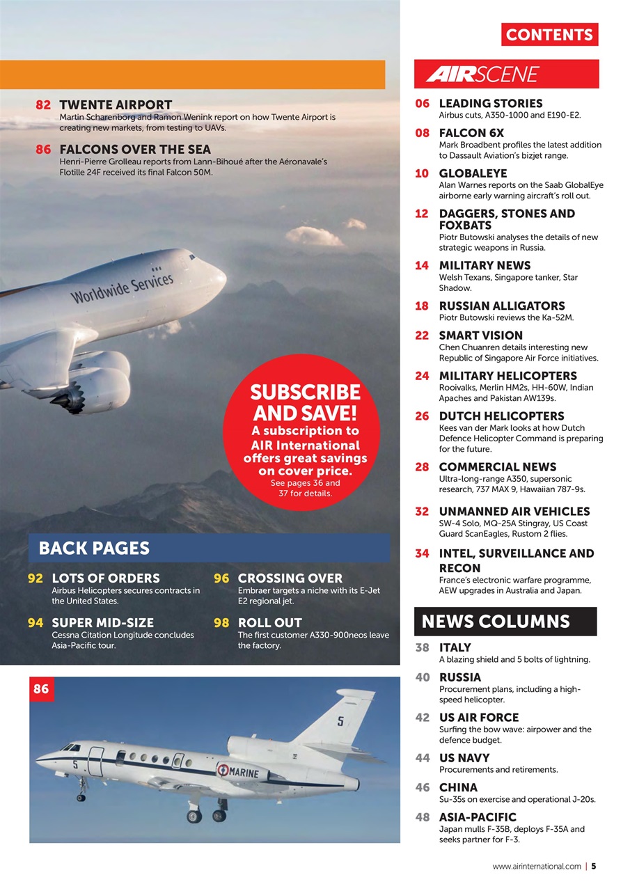 AIR International Preview Pages