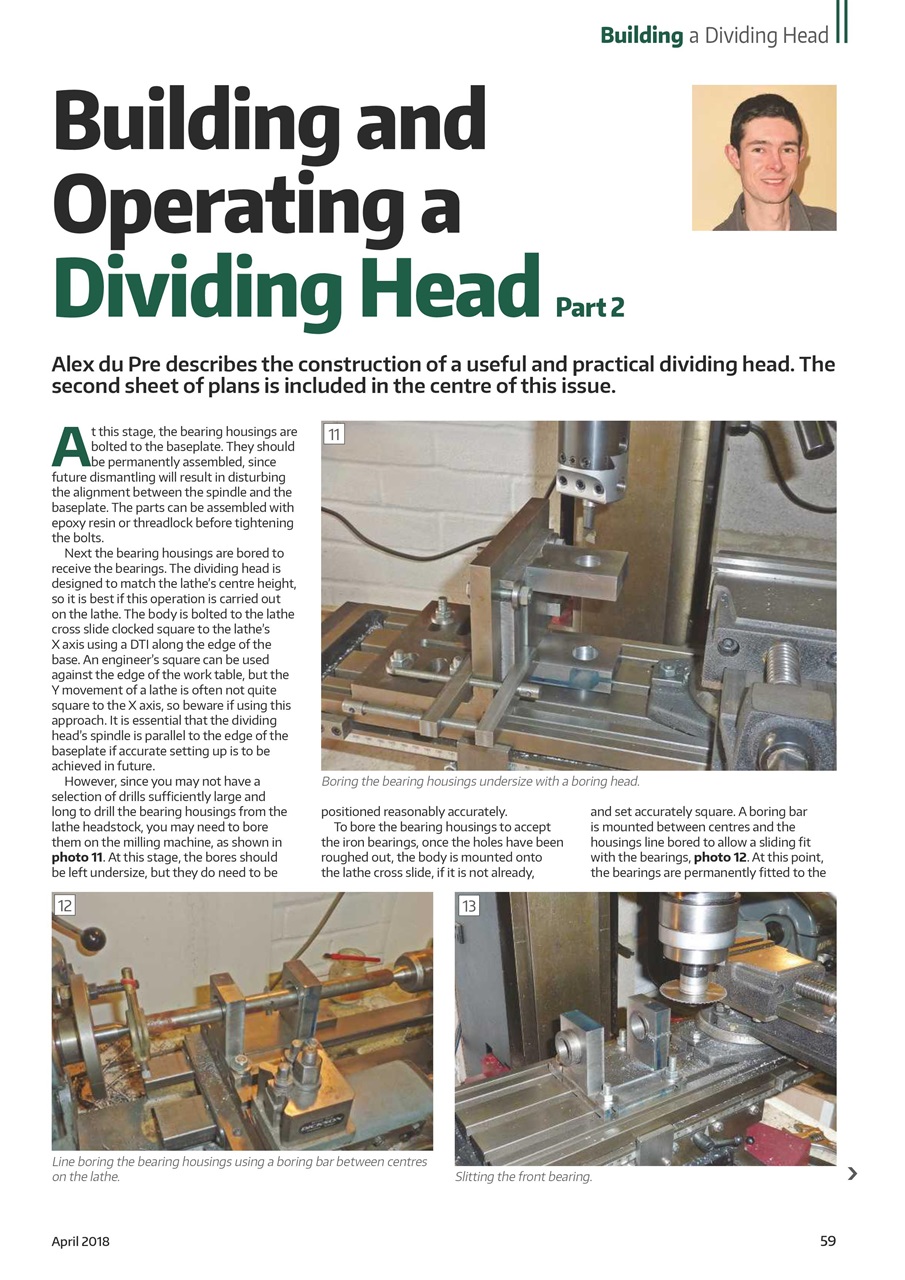 Model Engineer & Workshop Magazine Preview Pages