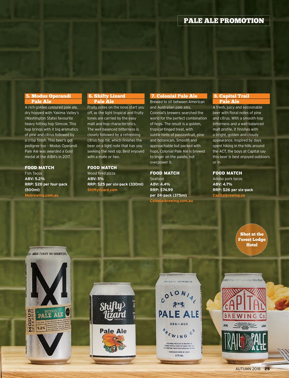 Beer and Brewer Preview Pages