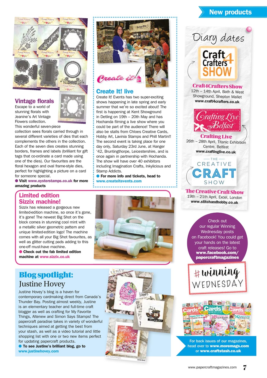Simply Cards & Papercraft Preview Pages