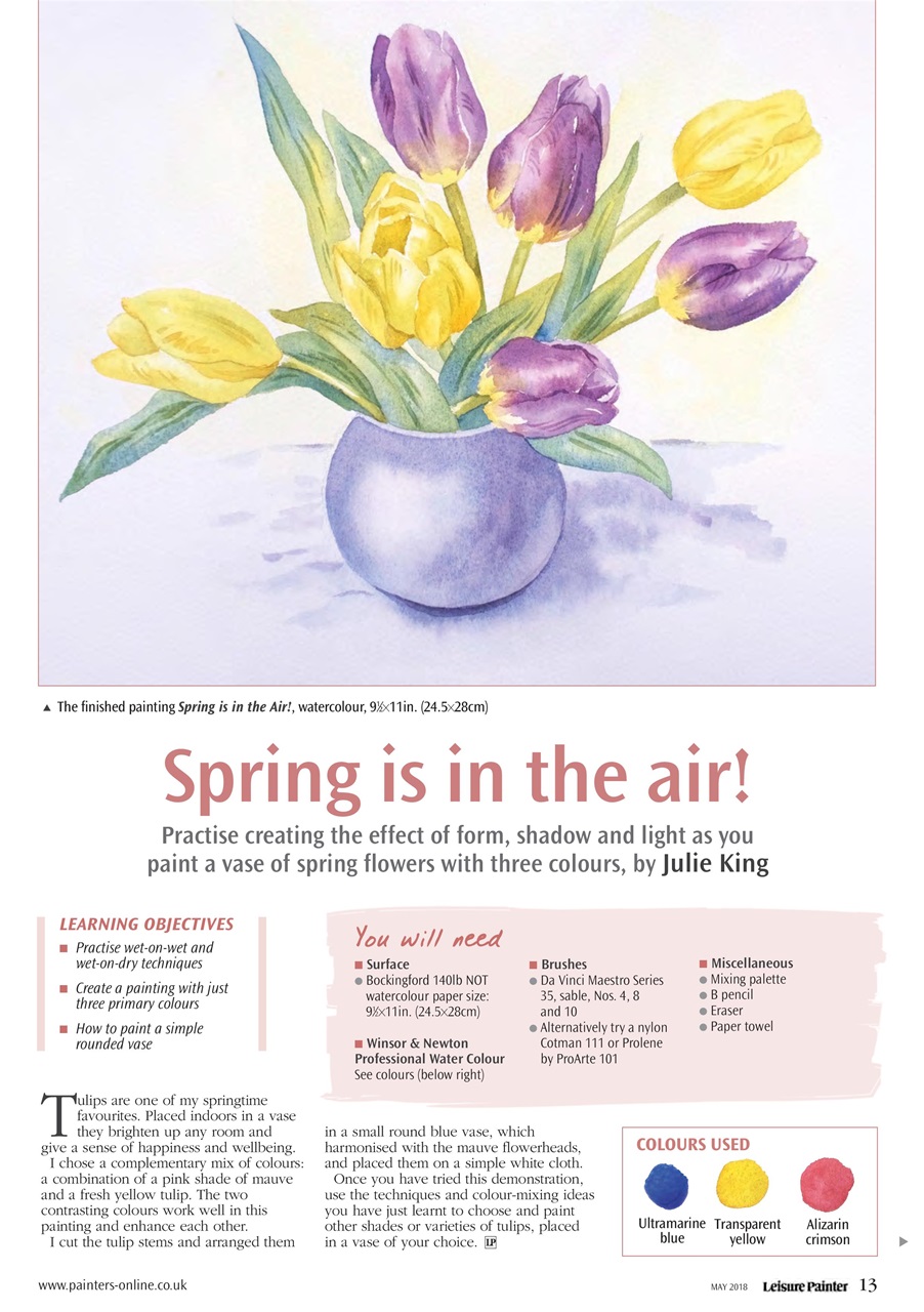 Leisure Painter & The Artist Preview Pages