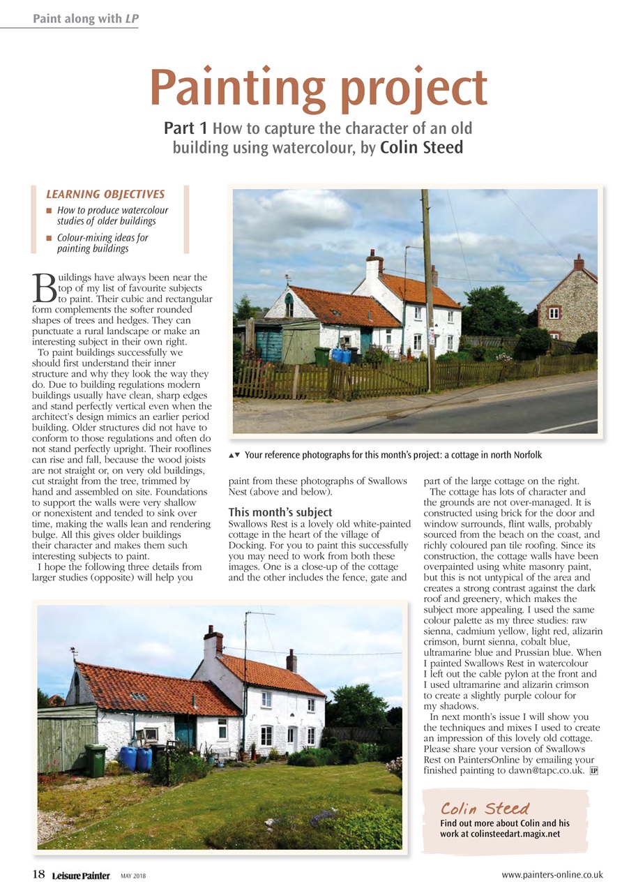 Leisure Painter & The Artist Preview Pages