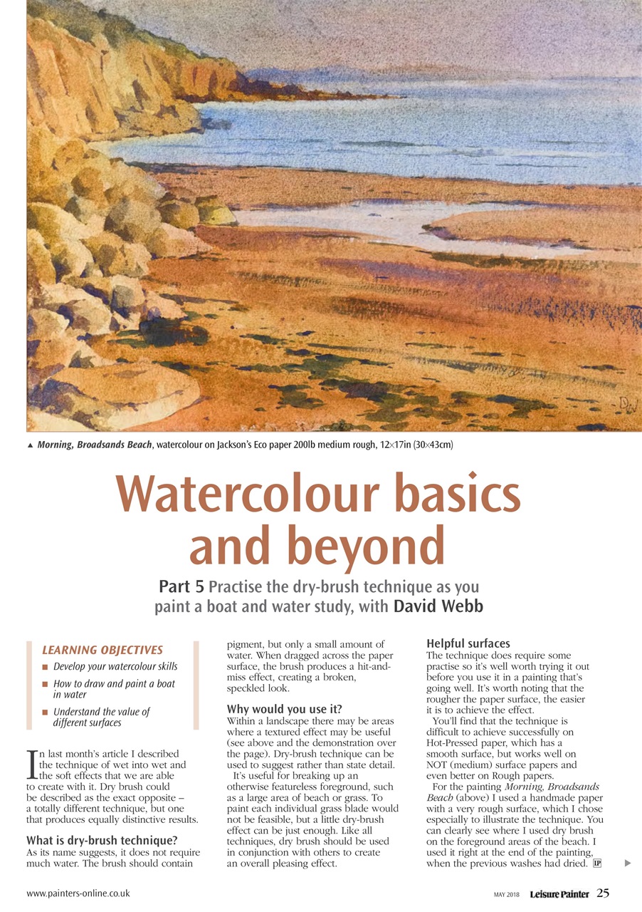 Leisure Painter & The Artist Preview Pages