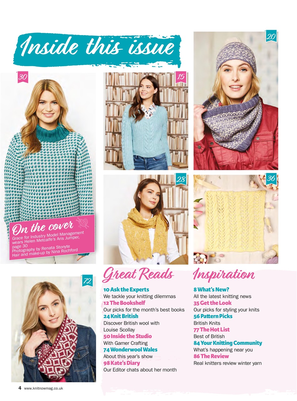 Knit Now Preview Pages