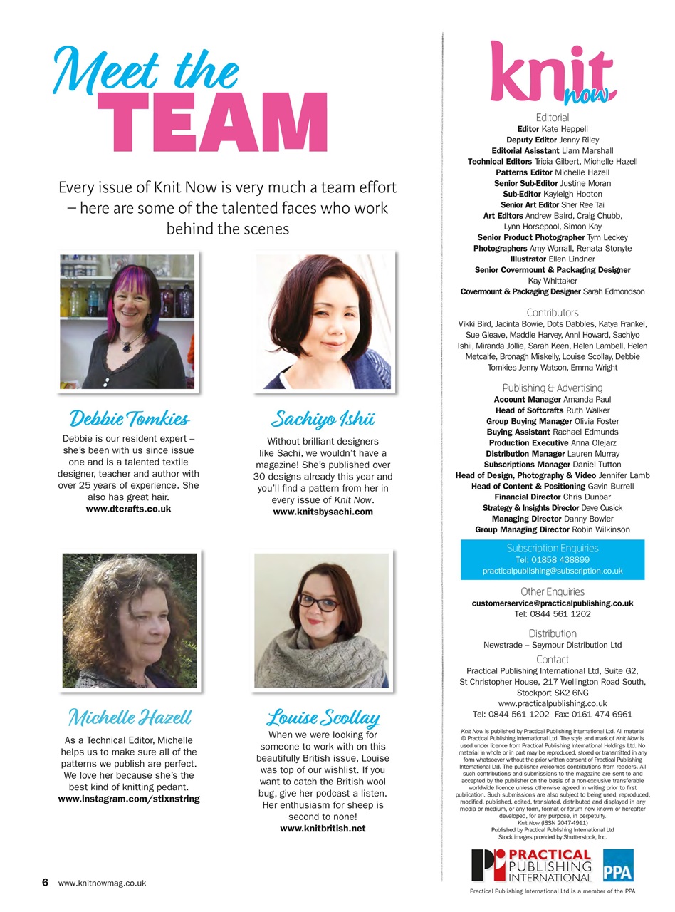 Knit Now Preview Pages