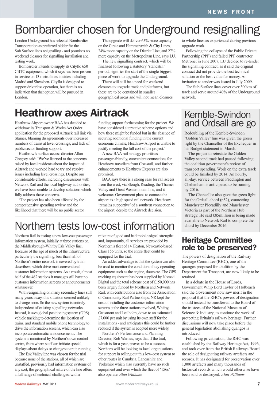 Modern Railways Preview Pages