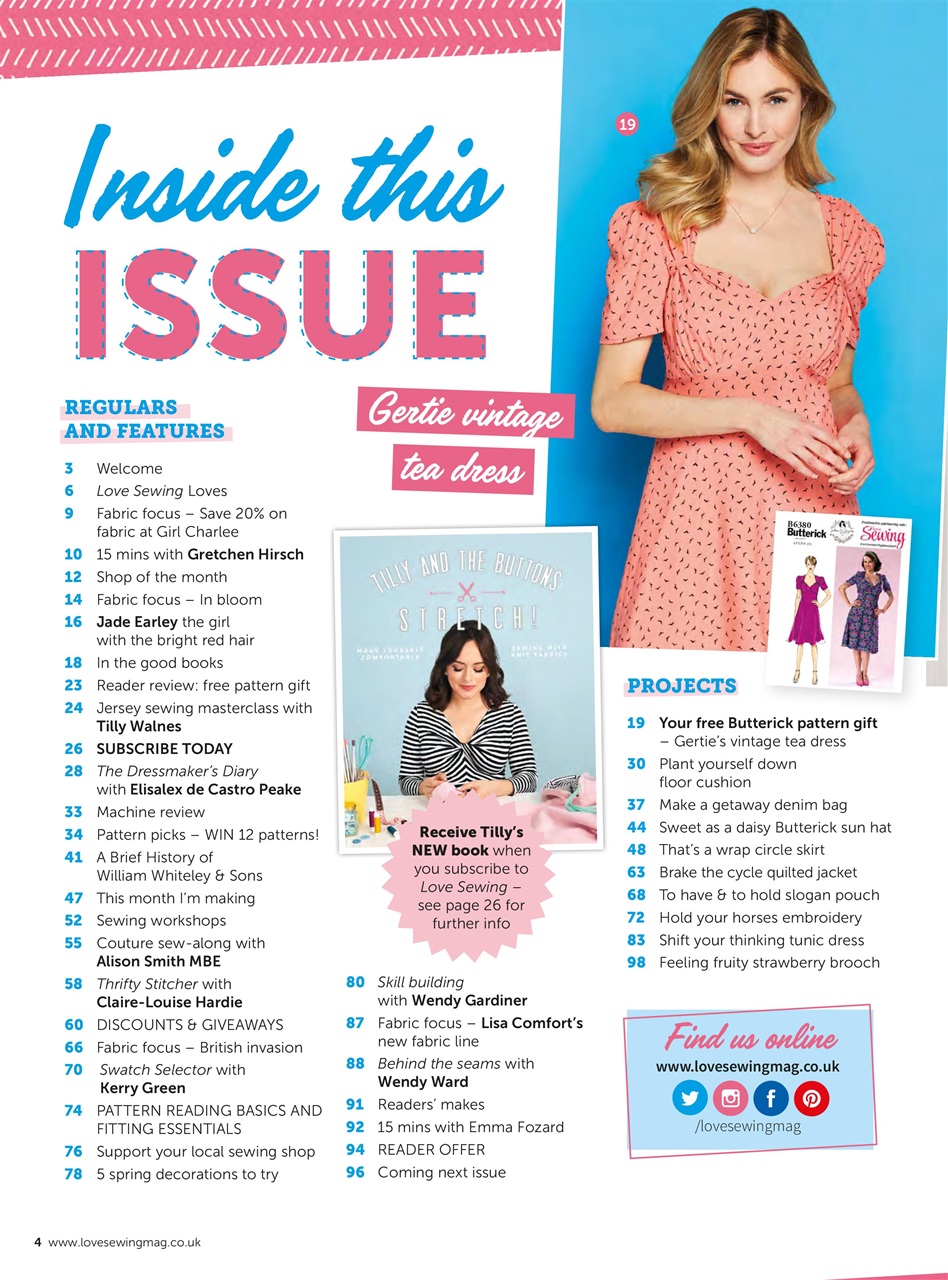 Love Sewing Preview Pages