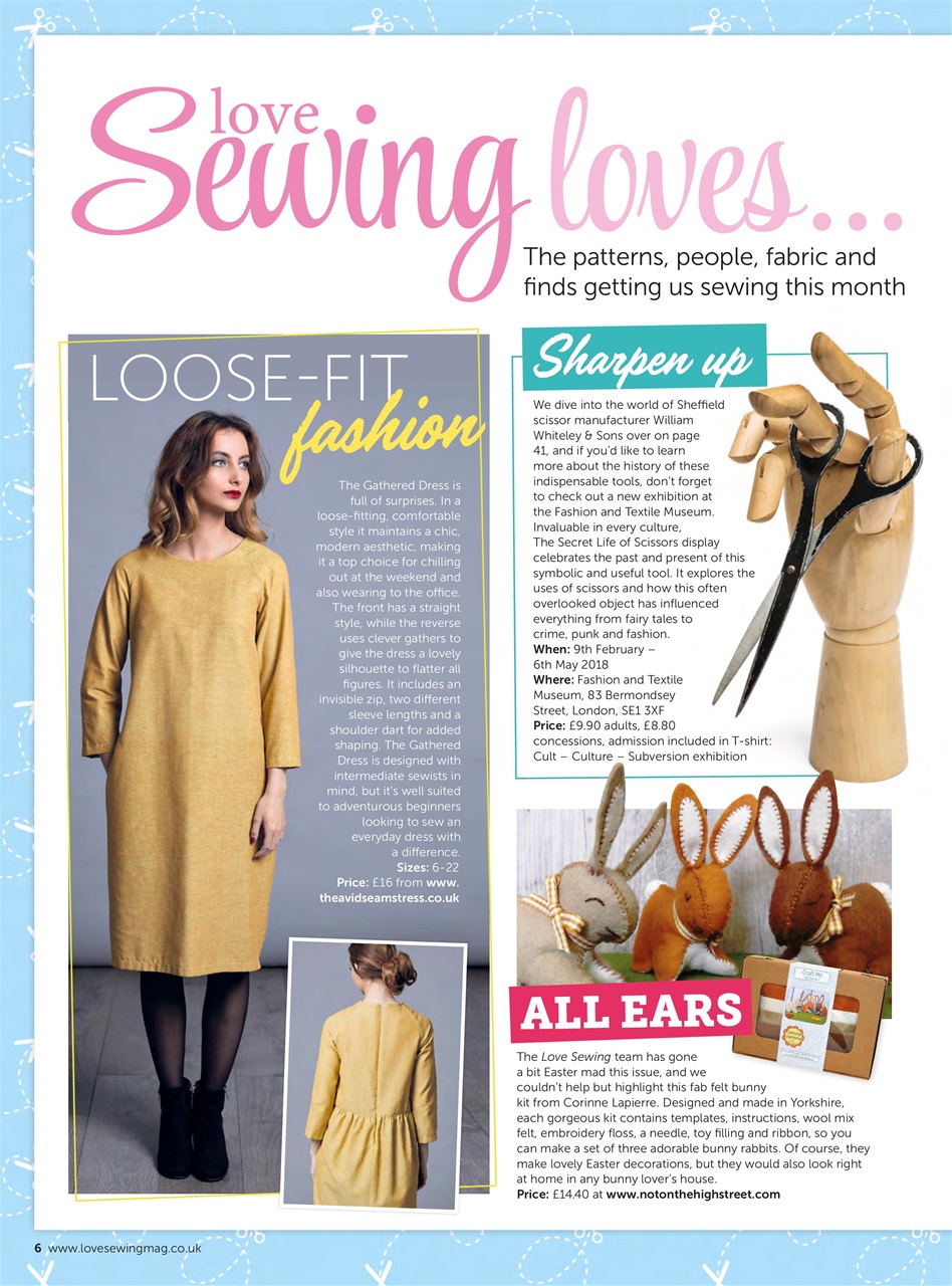 Love Sewing Preview Pages