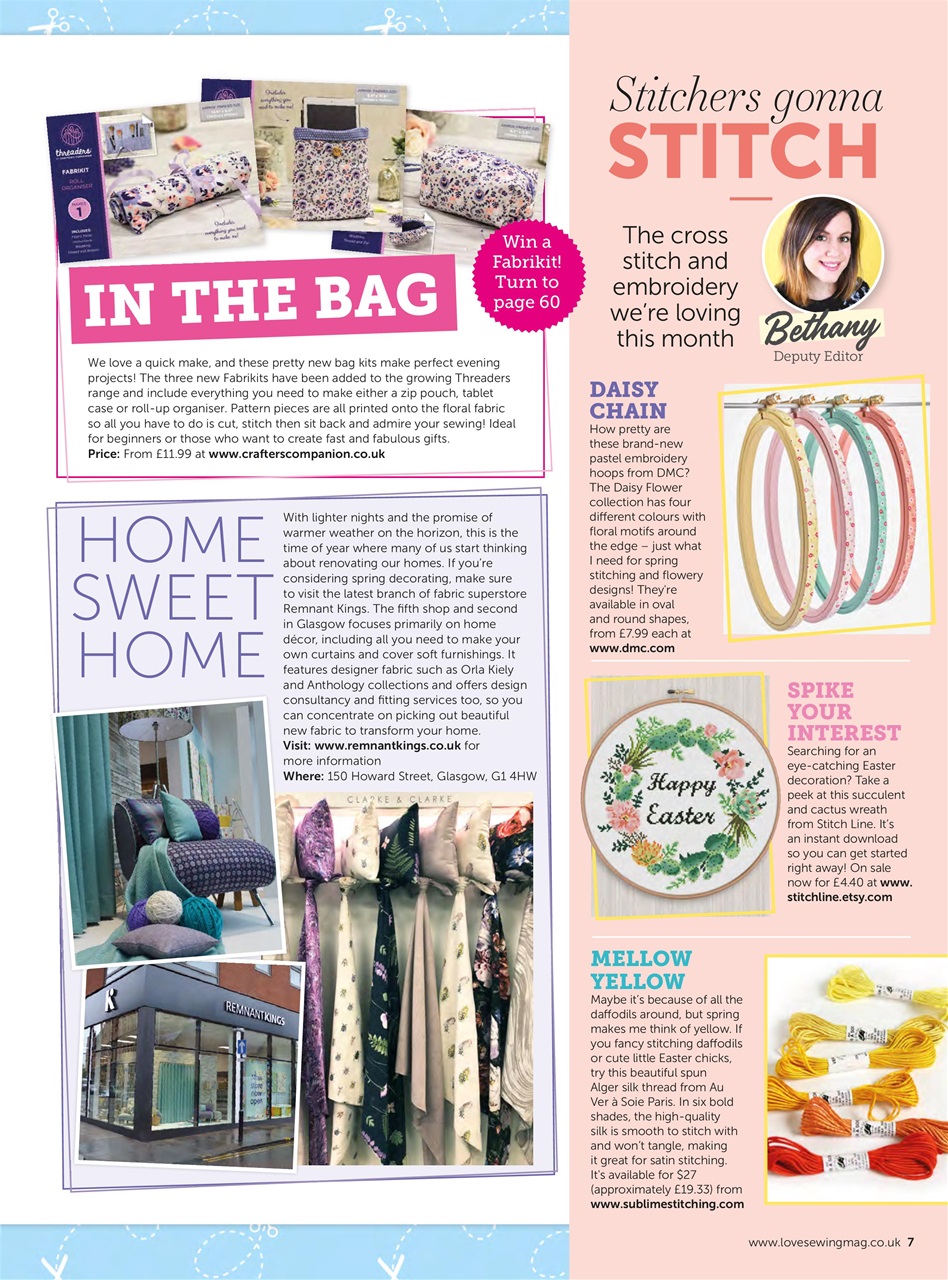 Love Sewing Preview Pages