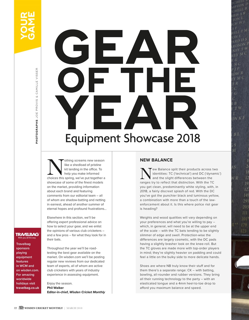 Wisden Cricket Monthly Preview Pages
