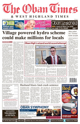 The Oban Times & Lochaber Times issue 