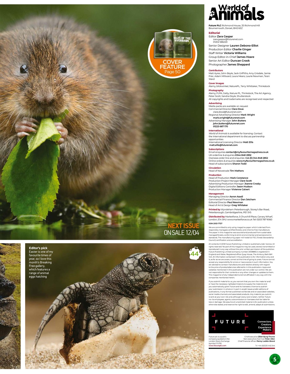 World of Animals Preview Pages