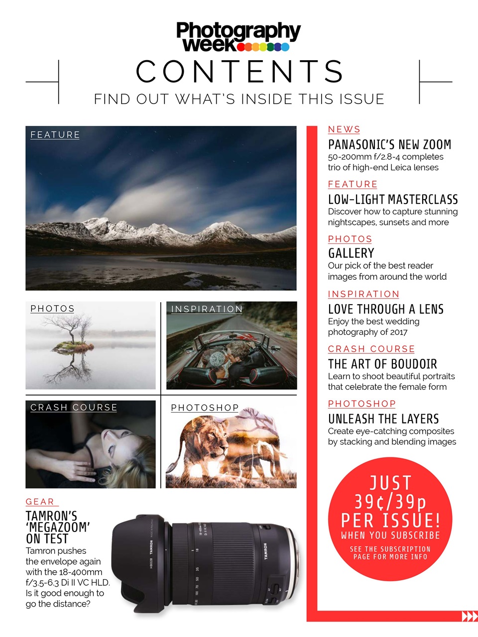 Photography Week Preview Pages