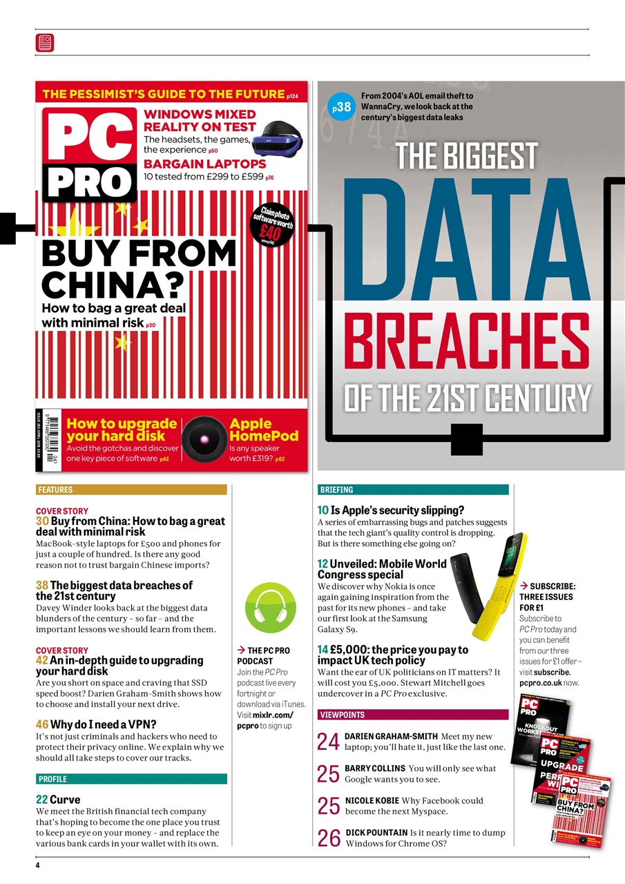 PC Pro Preview Pages