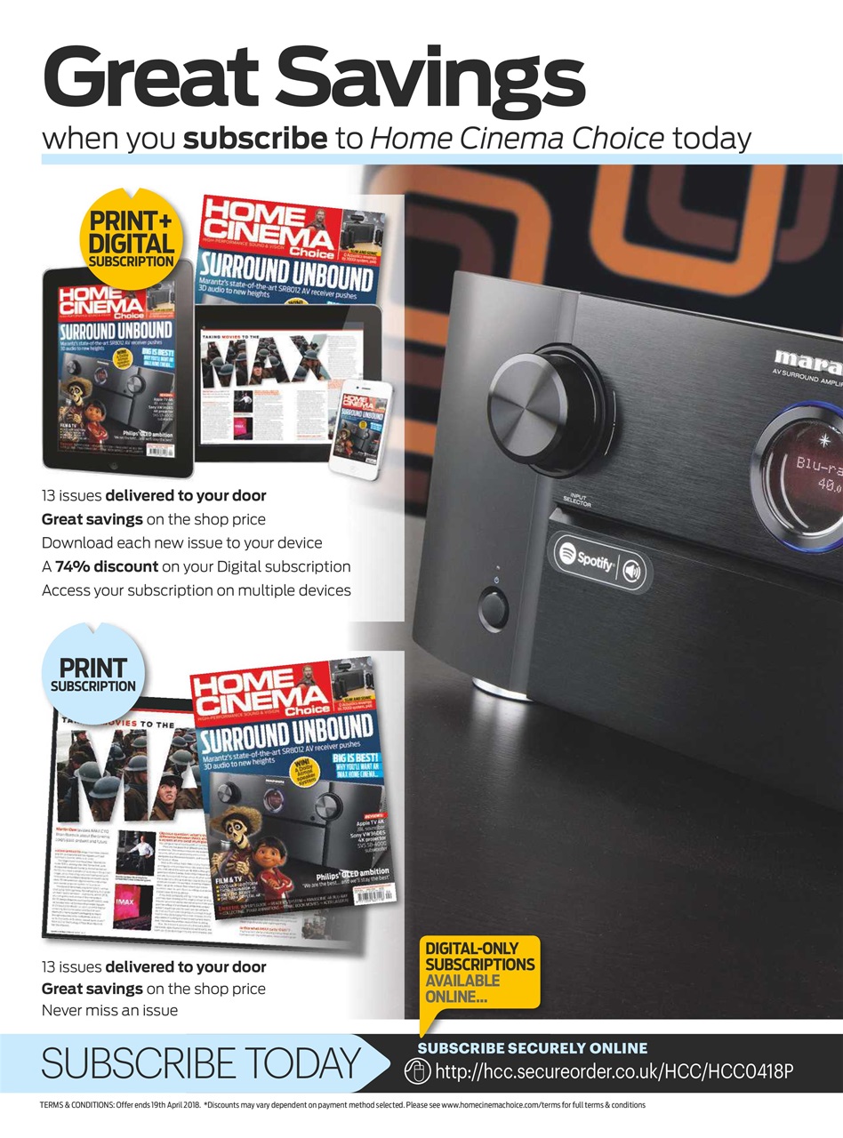 Home Cinema Choice Preview Pages