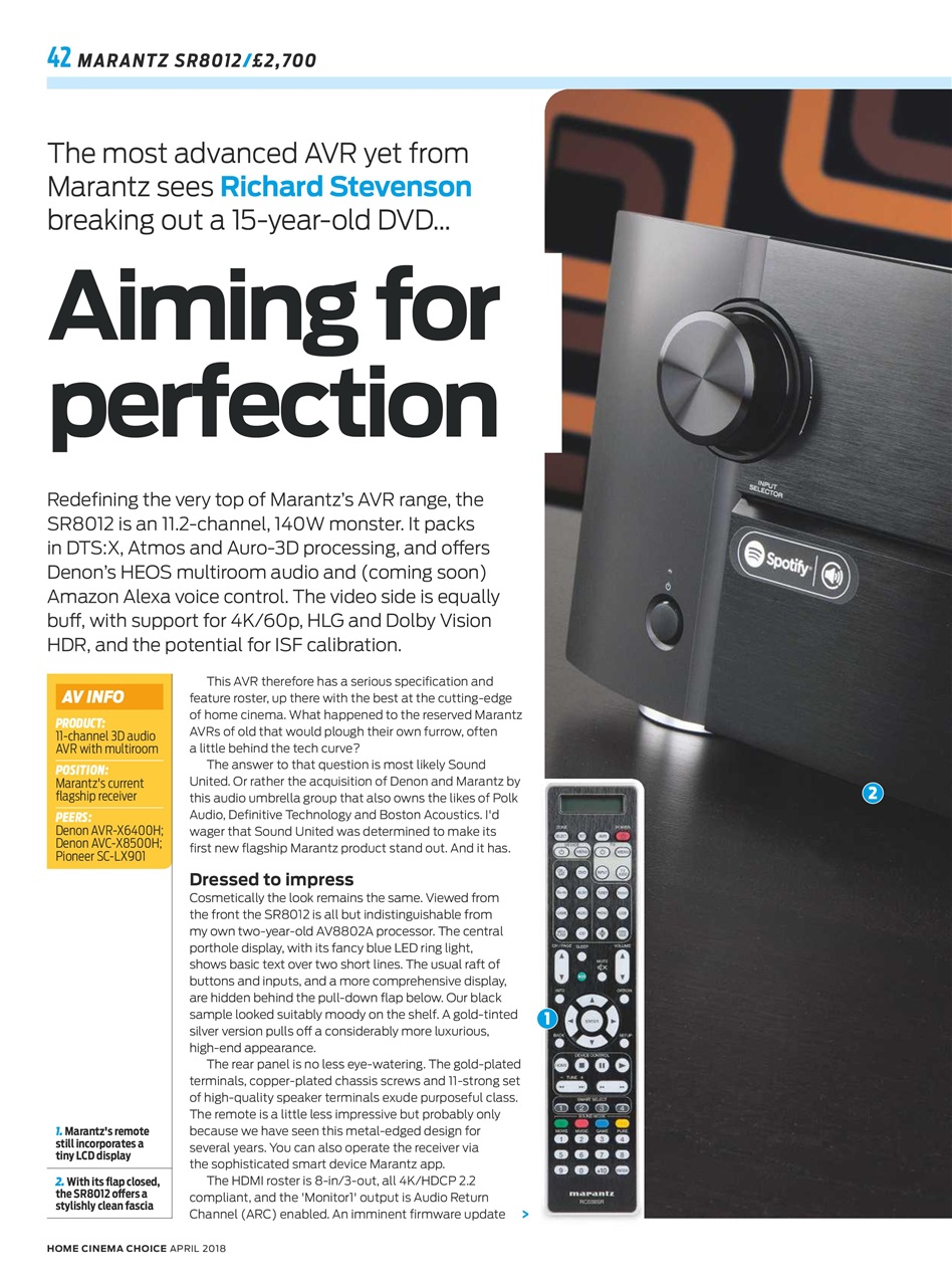 Home Cinema Choice Preview Pages