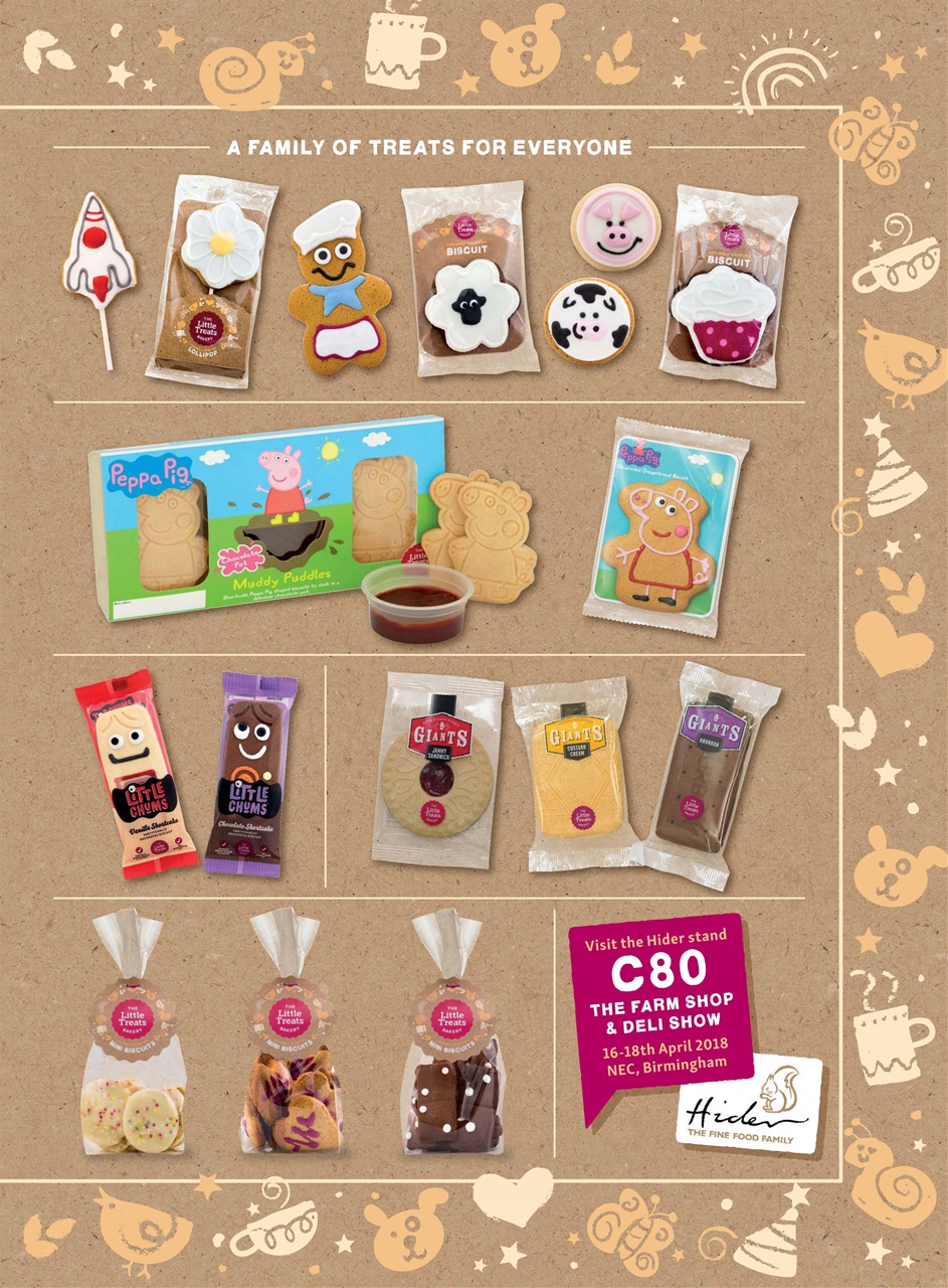 Speciality Food Preview Pages