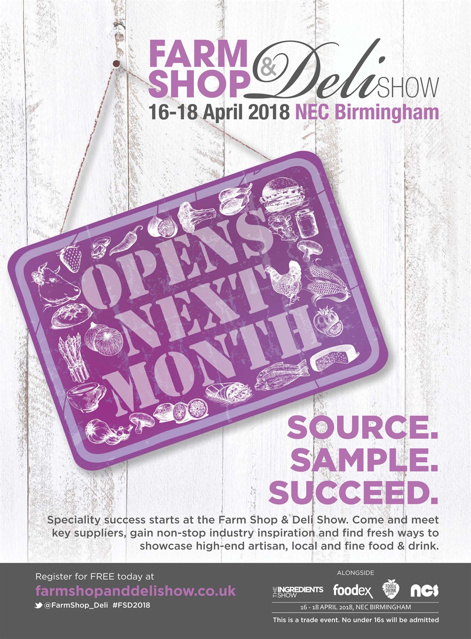 Speciality Food Preview Pages