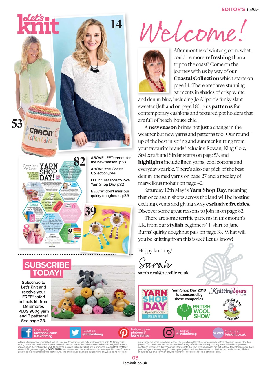 Let's Knit Preview Pages